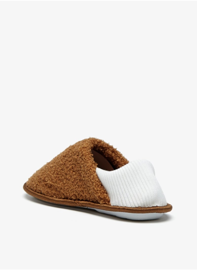 LBL by Shoexpress - Boys Textured Slip On Bedroom Shoes By Shoexpress - Image 1