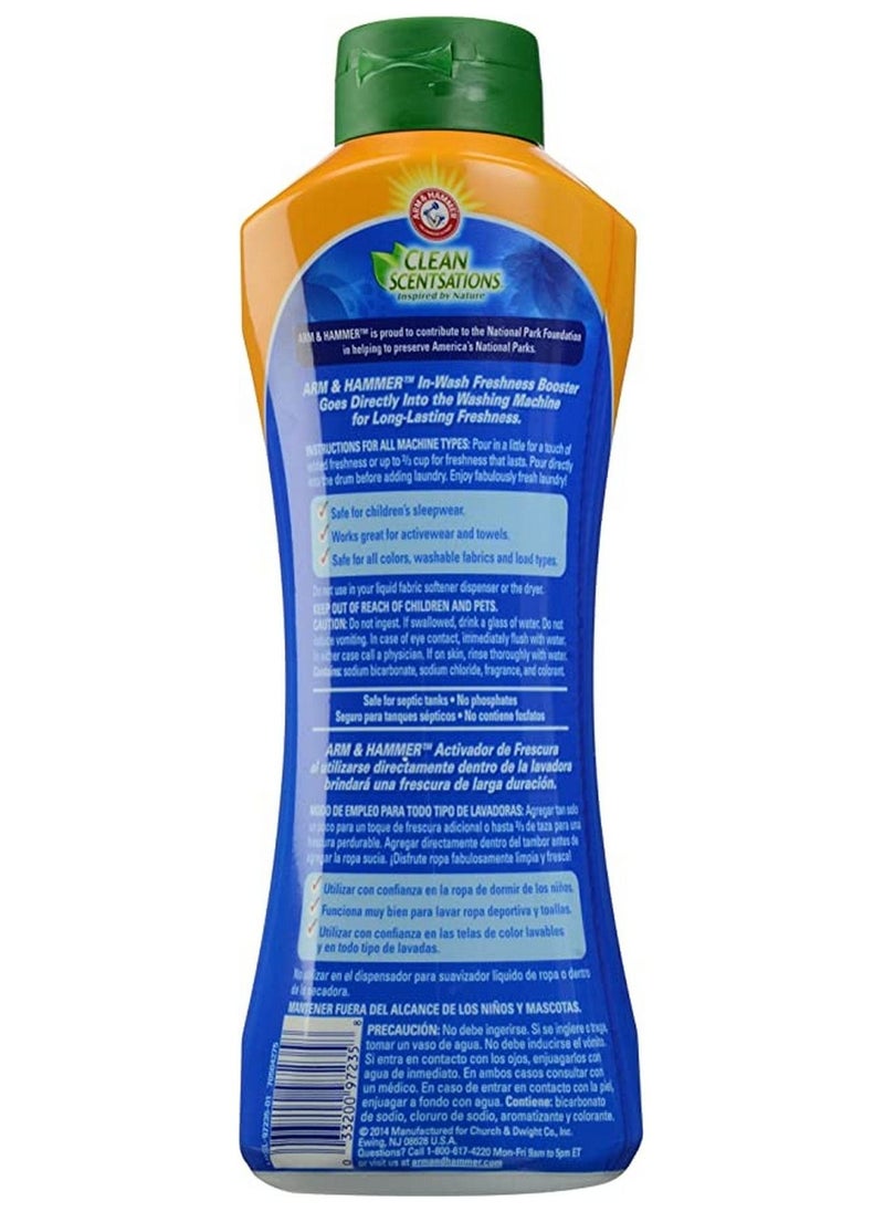 Arm & Hammer - Arm Hammer Clean Scentsations In-Wash Freshness Booster, Purifying Waters, 24 Oz - Image 1