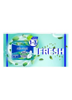 Always Ultra 3In1 Herbal Freshness Ultra Thin Extra Long Sanitary Pad With Wings 24 Pad Count  - Image 2
