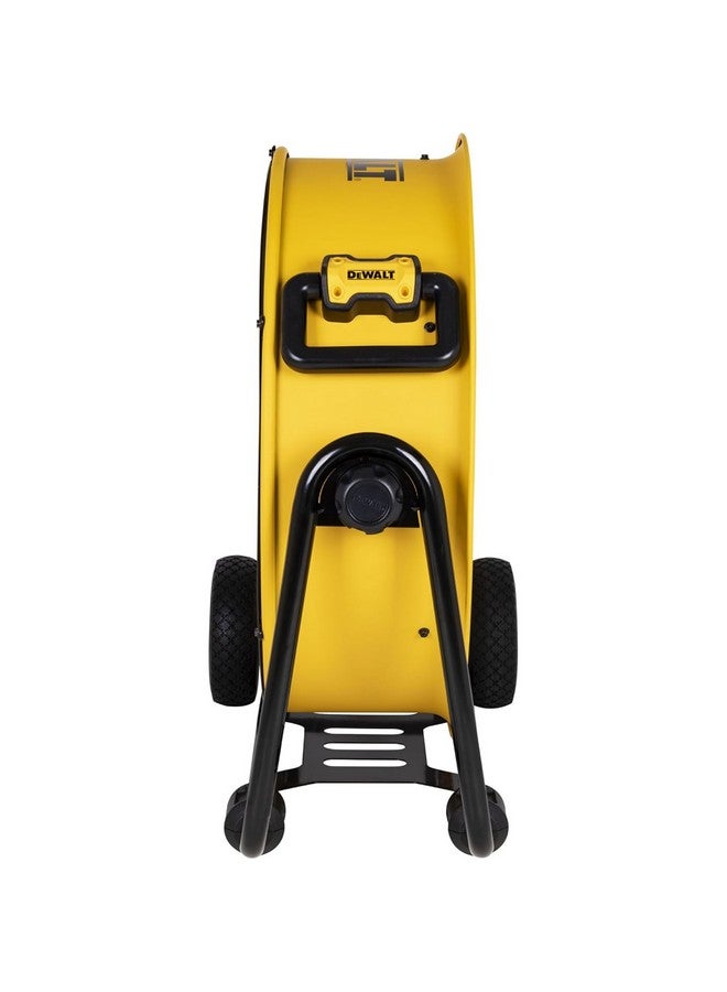 DEWALT 190W High-Velocity Industrial Floor Fan Yellow and Black 24 Inch DXF2410 - Image 2