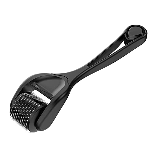 BHUMLO Derma Roller for Hair and Beard Regrowth - 540 Micro 0.5mm Titanium Alloy Needles - Reduces Fall & Stimulates Follicles - Safe, Effective, Easy to Use - Skin Care for Men and Women - Image 4