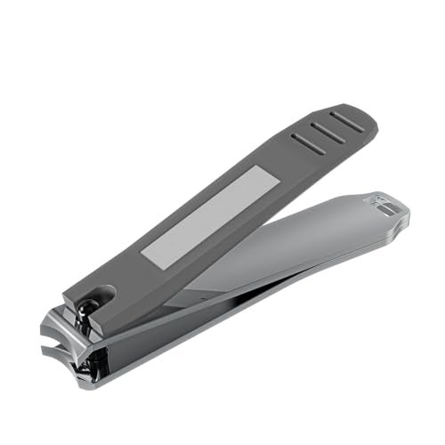 Staleks Beauty Care 51 Large Nail Clipper with Matte Handle and Nail File Stainless Steel Trimmer for Medium and Hard Nails Home Use - Image 1