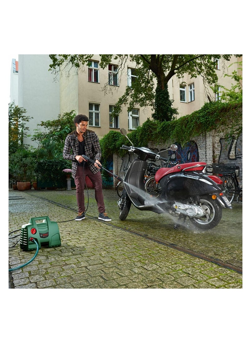 BOSCH Bosch High Pressure Washer – 100 Bar, 300 L/h, 1200W – Model 06008A7E01 - Image 2