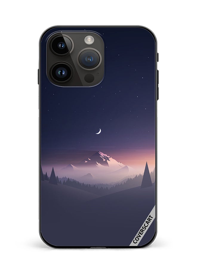 COVERSCART Protective Case Cover For Apple iPhone 12 Pro Max Spiritual Mountain Design Multicolour