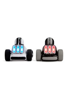 شاربر إيميج ® Motor Battles Rc Team Battle Racers - سيارات قتالية يتم التحكم فيها عن بعد مع أضواء LED ومؤشرات الضرر للعب متعدد اللاعبين | لعبة قتال سيارات التصادم Rc Stunt | لعبة هدية للأولاد والأطفال  - Image 4