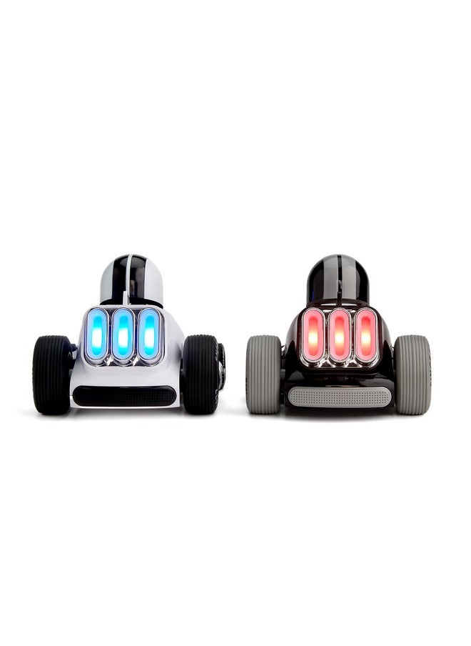 Sharper Image ® Motor Battles Rc Team Battle Racers - Remote Control Combat Cars With Led Lights & Damage Indicators For Multiplayer Action| Rc Stunt Bumper Car Fighting Game| Toy Gift For Boys Kids  - Image 4