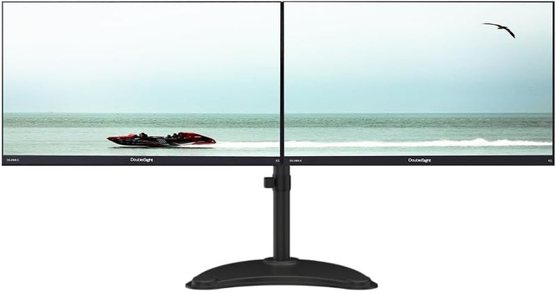 KS Doublesight Displays 2 Full HD 24” Monitors Dual Monitor Stand (1920 x 1080), 75Hz - Image 1