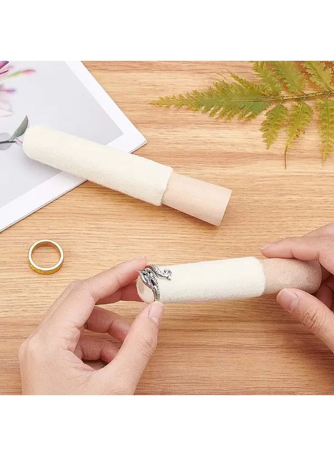 4 بوصة عجلات تلميع الصوف حلقة قضيب رمي داخلي عصي تلميع المجوهرات - Image 3