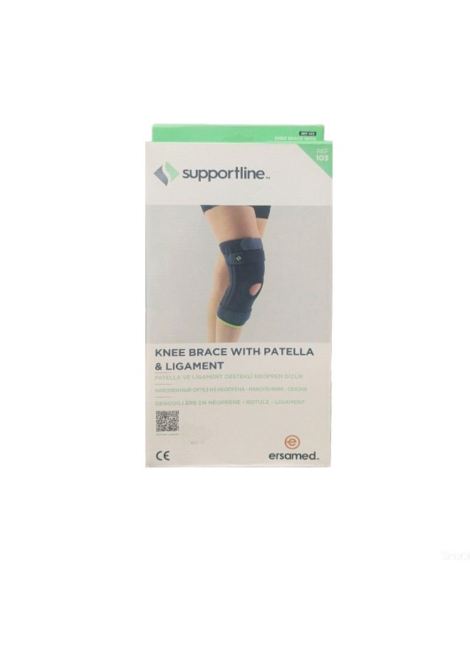 SupportLine REF-103: XXL-Sized Knee Brace with Patella & Ligament Support - Enhanced Stability for Active Lifestyles  - Image 2