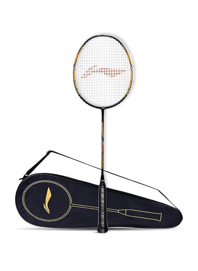 Li-Ning - Turbo 99 Carbon Fibre Strung Badminton Racket with Full Racket Cover | For Intermediate Players | 84 grams | Maximum String Tension - 30lbs - Image 1