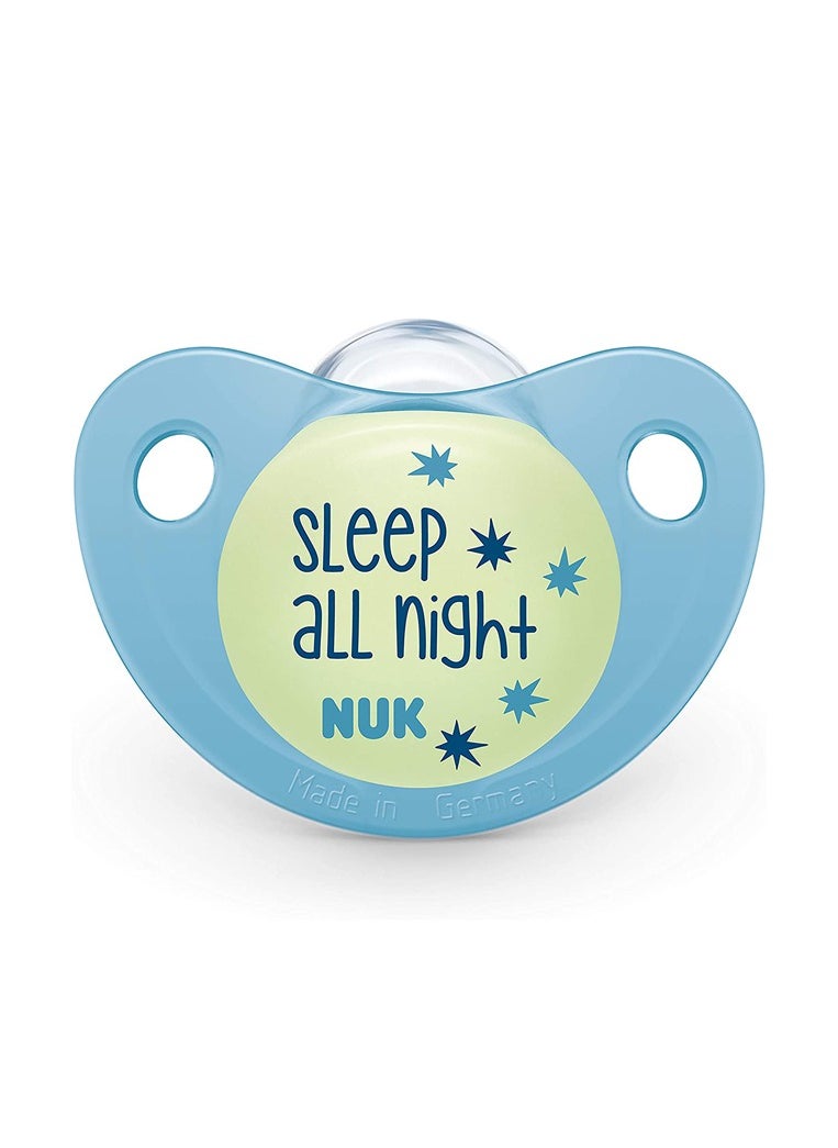 NUK - Nuk Night Silicone Soother 0-6m Pack of 1 - Image 1