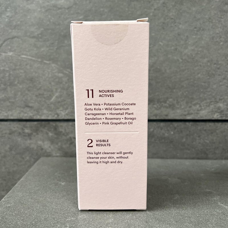 FLEUR & BEE Face Wash | 100% Vegan & Cruelty Free | Non Drying, Gentle, Daily Use | Dermatologist Tested Facial Cleanser with Natural and Organic Ingredients | So Clean (3.7 Fl Oz) - Image 3