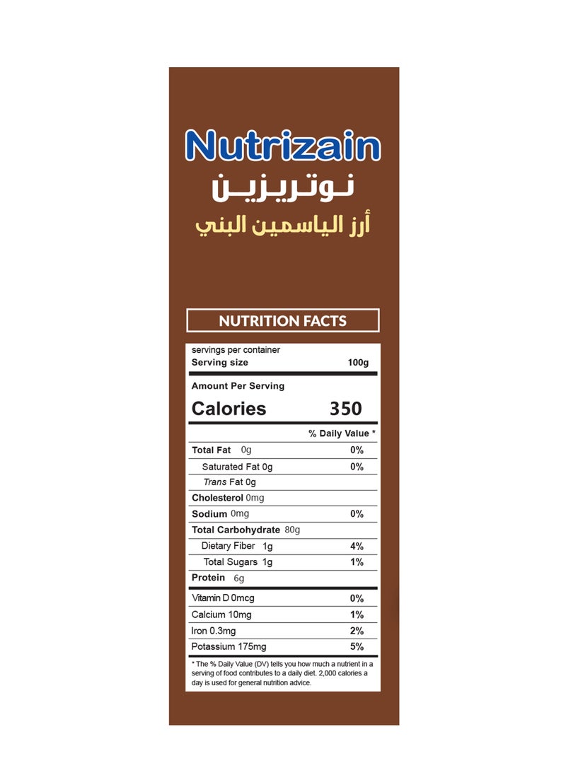 Nutrizain - Brown Jasmine Rice - Image 1
