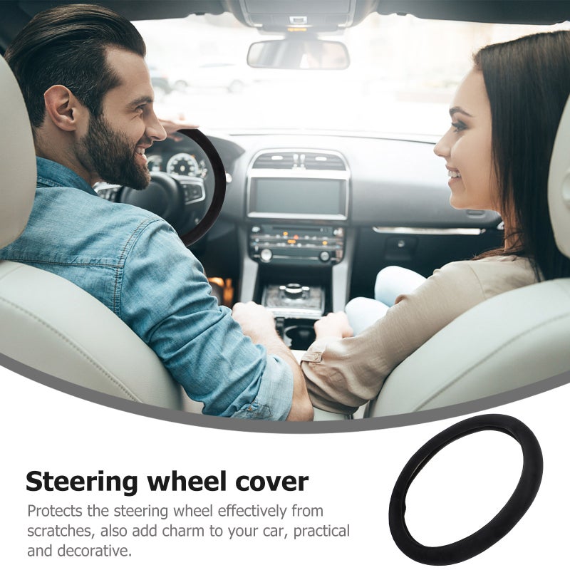 2pcs Steering Wheel Anti- Car Wheel Steering Wheel Protector - Image 4