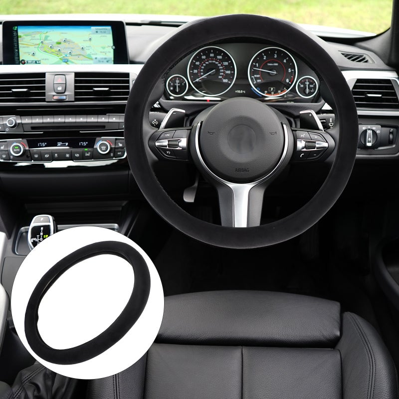 2pcs Steering Wheel Anti- Car Wheel Steering Wheel Protector - Image 1