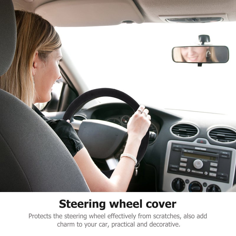 2pcs Steering Wheel Anti- Car Wheel Steering Wheel Protector - Image 5