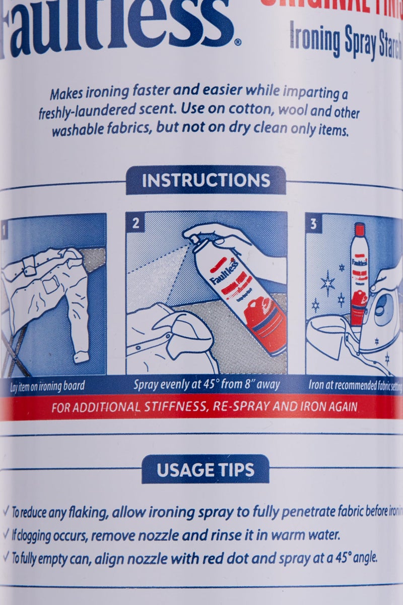 FAULTLESS/BON AMI CO 20706 20OZ Spray Starch, 1 Pack - Image 2