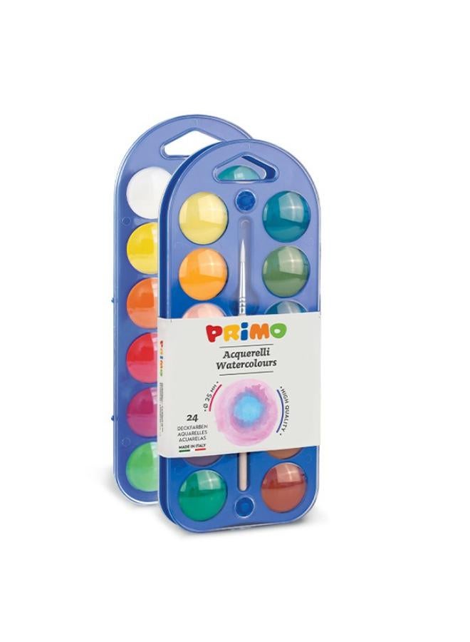 PRIMO Pack Of 24 Fine Watercolour Tablet Set - Image 1