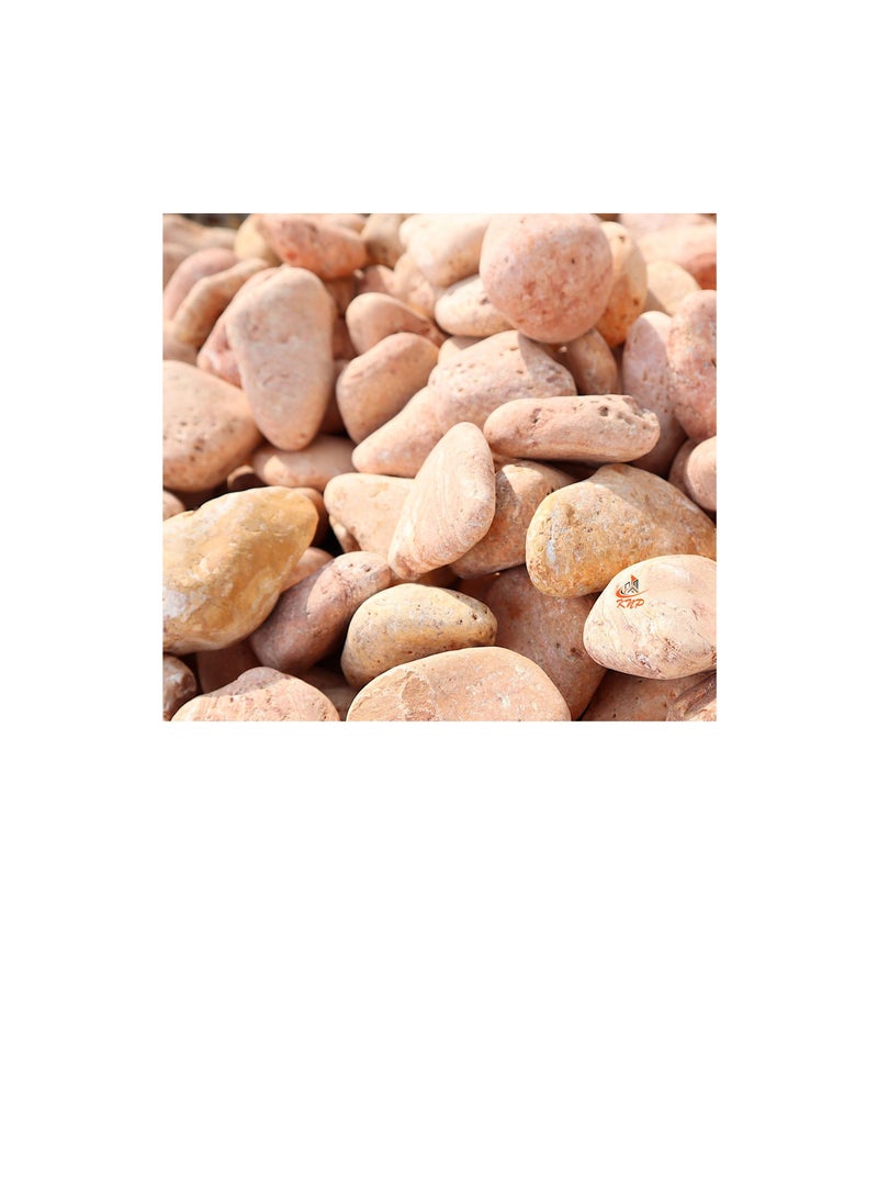 KNP Red Forest River Stone Natural Garden Material 3-5 cm 10 kg - Image 3