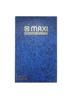 Maxi REGISTER BOOK FOOL SCAP 2QR 60GSM 96 SHEETS