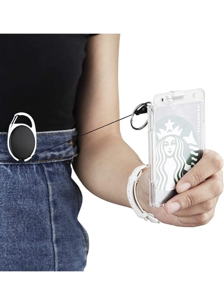 Card Protector, Hard Plastic Credit Card Protector, Rigid PC Clear Material with Thumb Slots, Rugged and Durable for Sports Cards, Credit Cards, ID Cards, Gaming Cards Storage and Display, 10 Pieces - Image 5