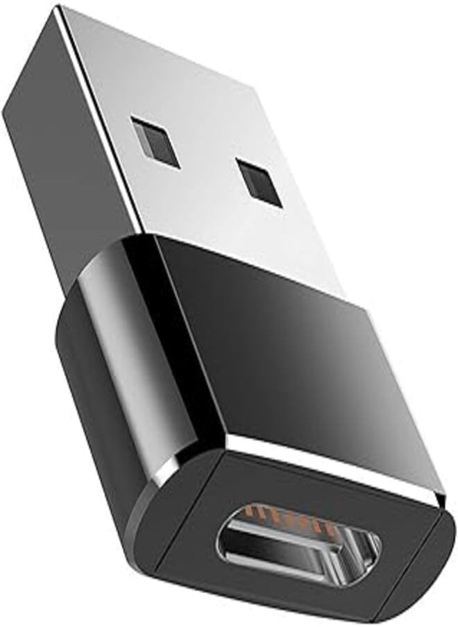 Generic - puseky Type-C Female to UBS-A Male Adapter Portable USB-A to Type-C Connector Converter AST Power Charging Data Sync Transfer - Image 1