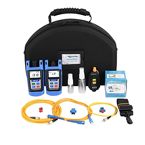 ORIENTEK TLT-12E FTTH Tool Kits Fiber Optic Power Meter + Optical Light Source +VFL FTTH Loss Test Kit Optical Power Meter OPM OLS - Image 2