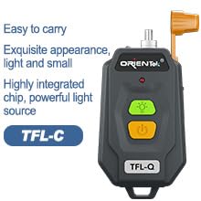 ORIENTEK TLT-12E FTTH Tool Kits Fiber Optic Power Meter + Optical Light Source +VFL FTTH Loss Test Kit Optical Power Meter OPM OLS - Image 5