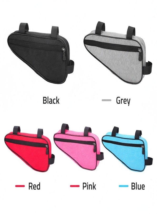 B-SOUL Bike Triangle Bag Bicycle Top Tube Frame Bag Cycling Pack Bike Pouch Storage Bag - Image 2
