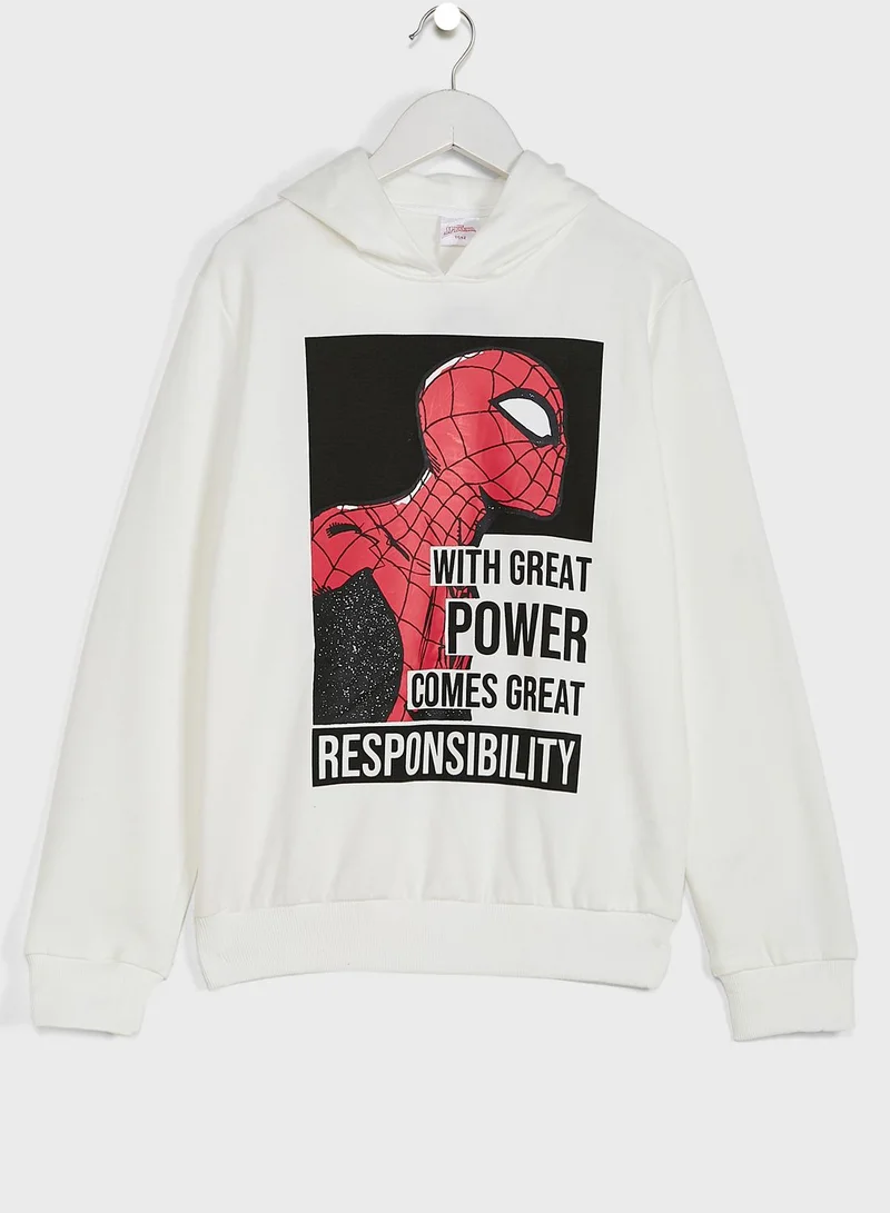 MARVEL Youth Spiderman Hoodie