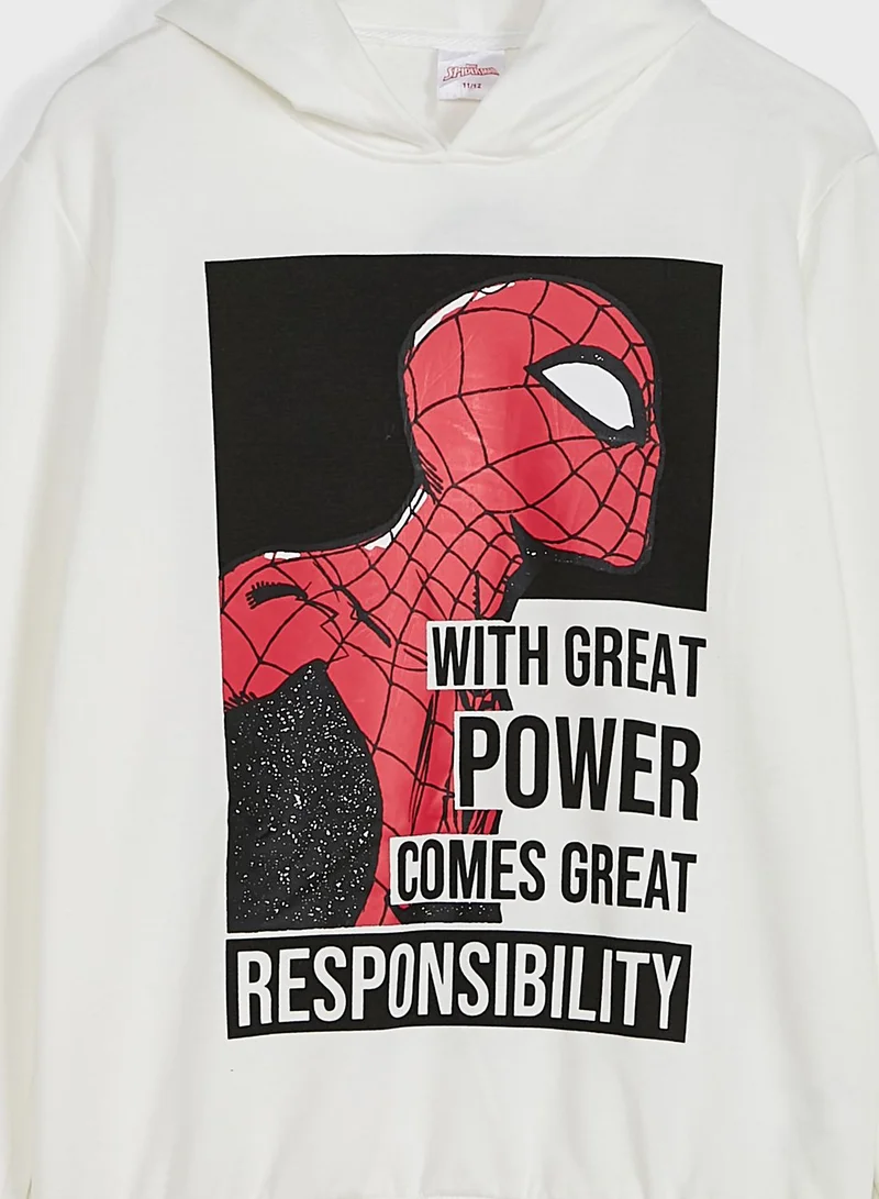 MARVEL Youth Spiderman Hoodie