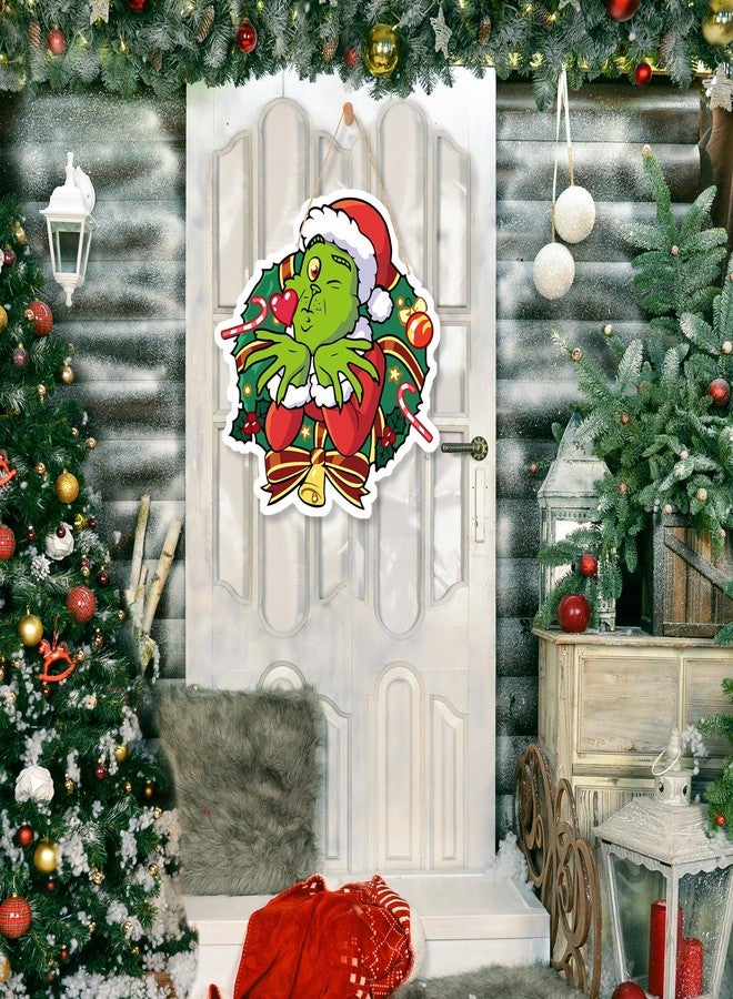 LOCOLY Christmas Decorations Hanging Signs Door Sign for Holiday Decor Ornaments for Christmas Tree - Image 2