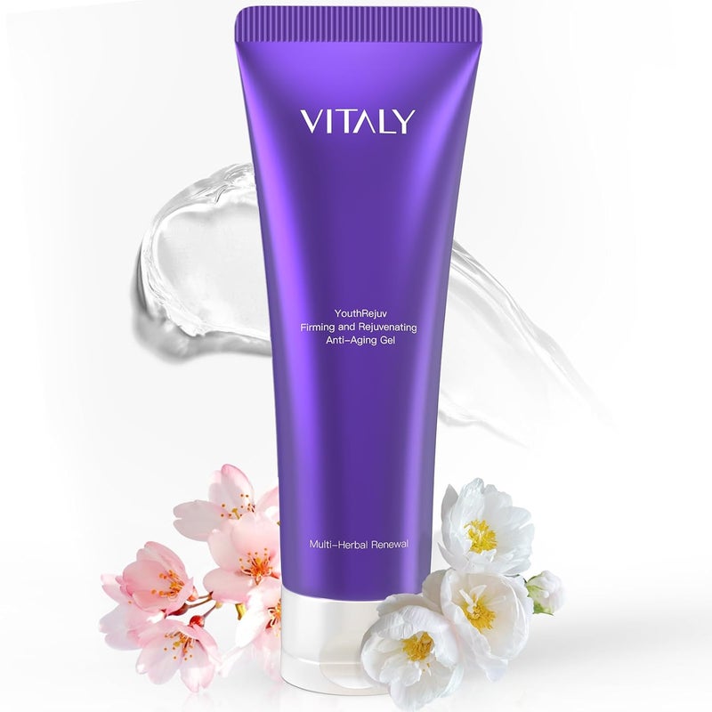 VITALY Conductive Gel for Microcurrent -Skin Care Hydrating- Cooling Gel for Laser Hair Removal - Microcurrent Gel for Face Massager, Conductivity Gel for Microcurrent Use with Device 2.81 Fl Oz