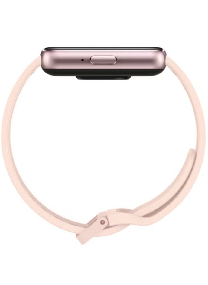 جالاكسي ساعة Fit 3 الذكية بشاشة AMOLED، ومقياس تسارع، ومقياس ضغط جوي، ومستشعر جيروسكوب، ومستشعر بصري لمعدل ضربات القلب، ومستشعر ضوء، باللون الوردي/لون وردي - Image 3