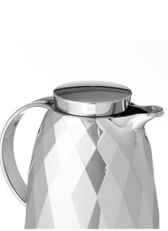 emsa EMSA German Thermos Oberg Diamond Chrome Wavy Luxury Design 1.5L Capacity  - Image 2