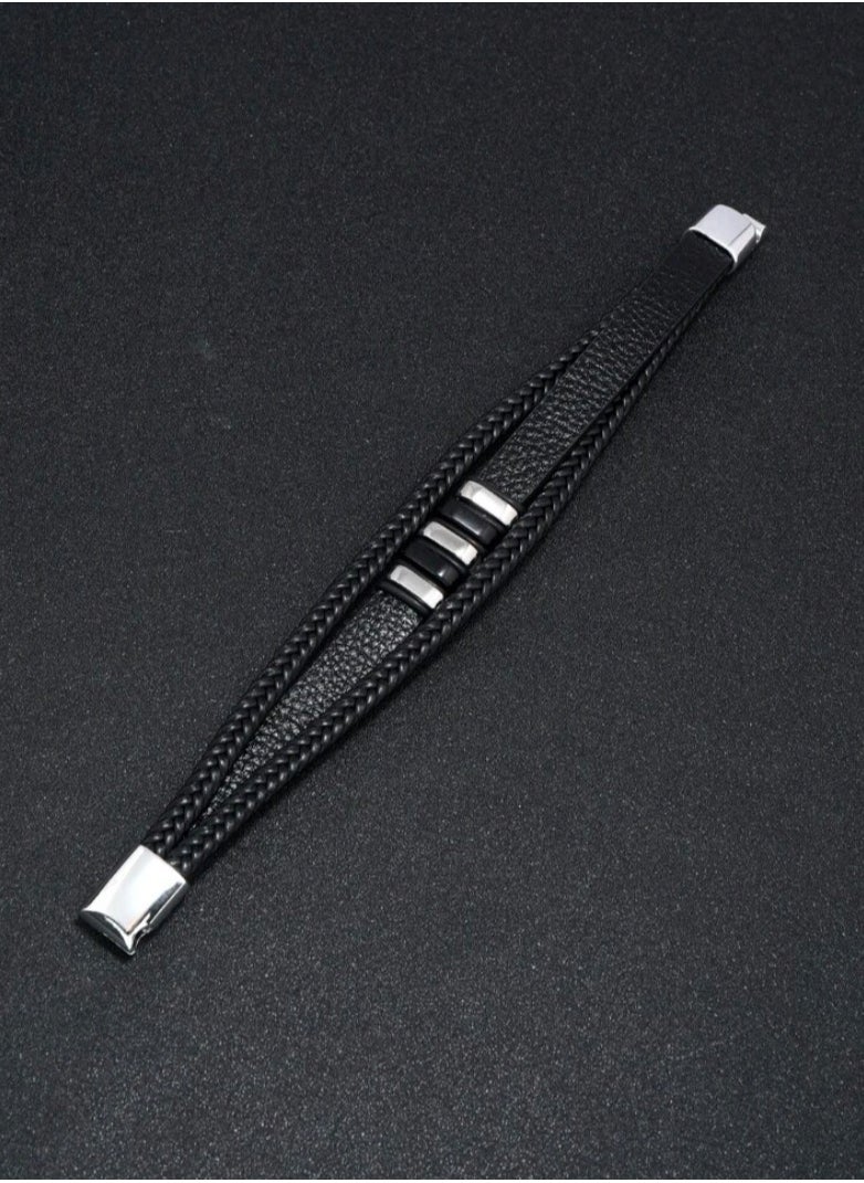 JewelryEveryday - Elegant High Quality Of PU Leather Bracelet For Men - Image 1