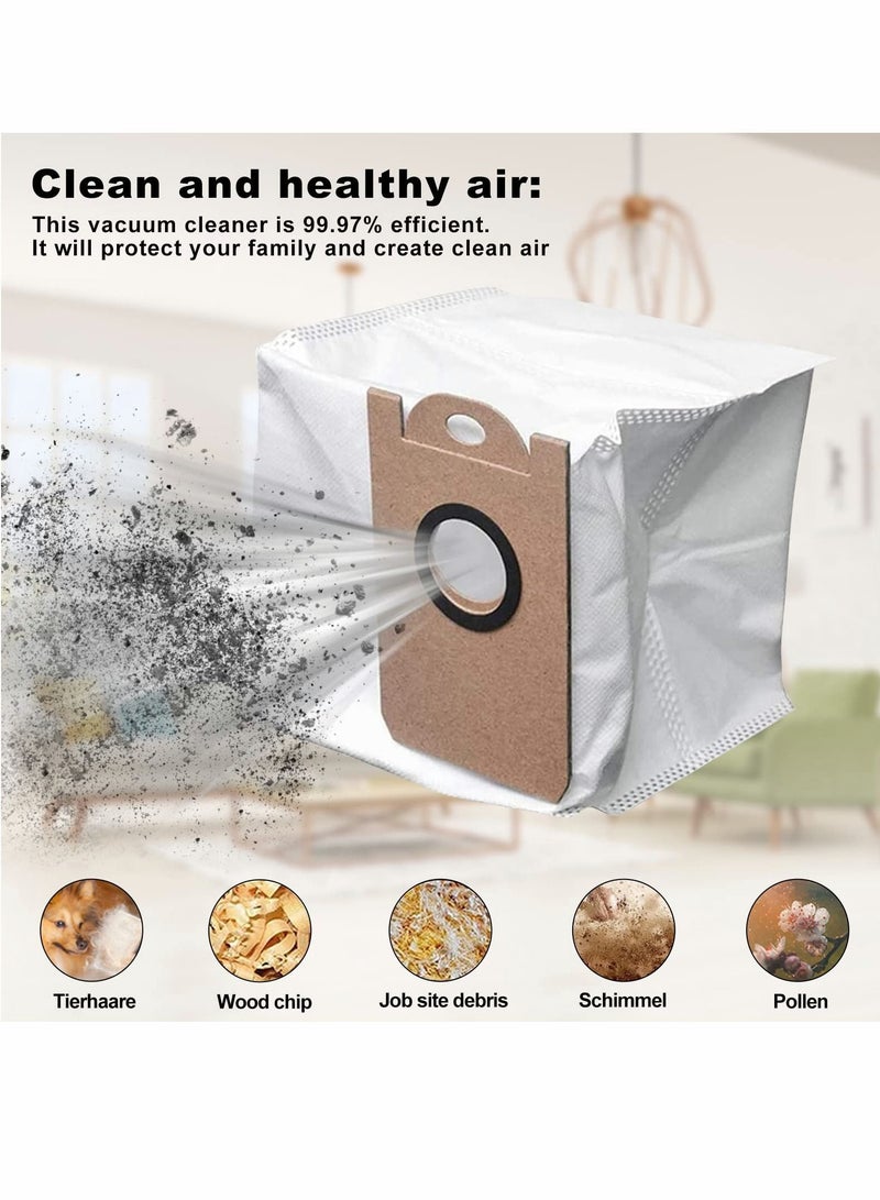 Y&D Dust Bags for Proscenic, 6 Pack Leakproof Dedicated Large Capacity Proscenic M7 / M8 Pro, Vacuum Cleaner Accessory - Image 2