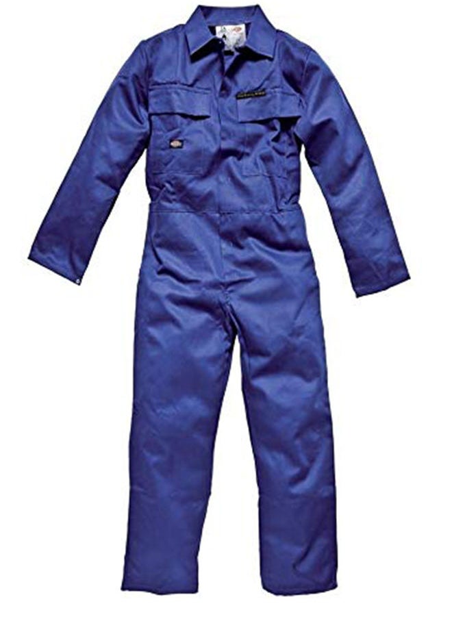 HASANAT ESSENTIALS - Coverall Full Cotton Petrol Blue (XXL) 