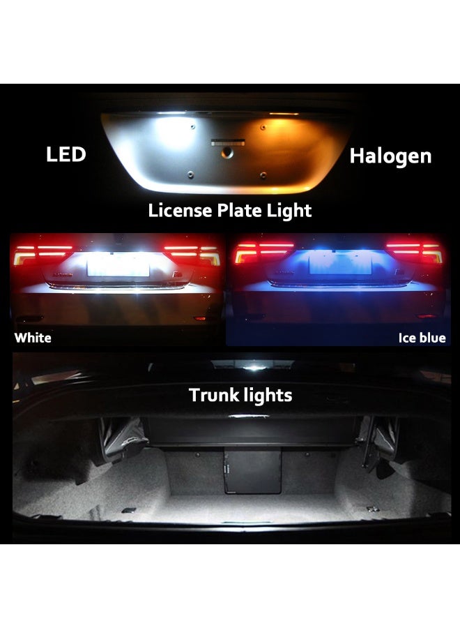 Vierex Interior LED Map Light Kit 14PCS for 2011-2014 Land Rover Range Rover Evoque L538 – White Dome, Vanity, Trunk & Footwell Bulbs Replacement with Installation Tools - Image 4