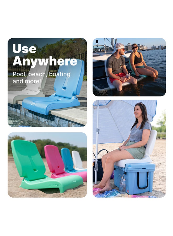 Step2 Flip Portable Folding seat, Mint  - Image 3