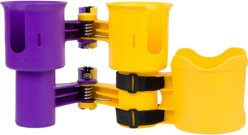ROBOCUP Plus, (Yellow), Add-On Accessory XL Extension Cup Holder, Larger Drink Capacity, Perfect for Boats, Golf Carts, Walkers, Wheelchairs and Work. Made in USA (Includes 1) - Image 5