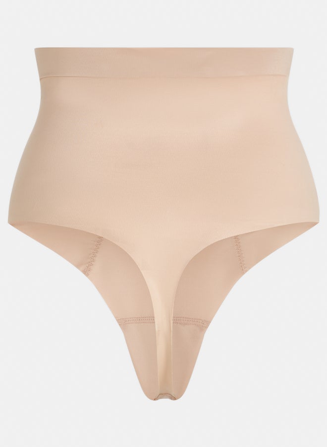 hunkemoller Sculpting scuba high waisted shapewear thong - Image 3