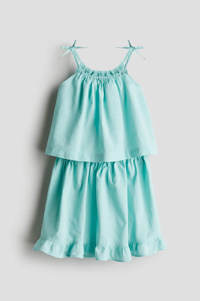 H&M 2-piece linen-blend set