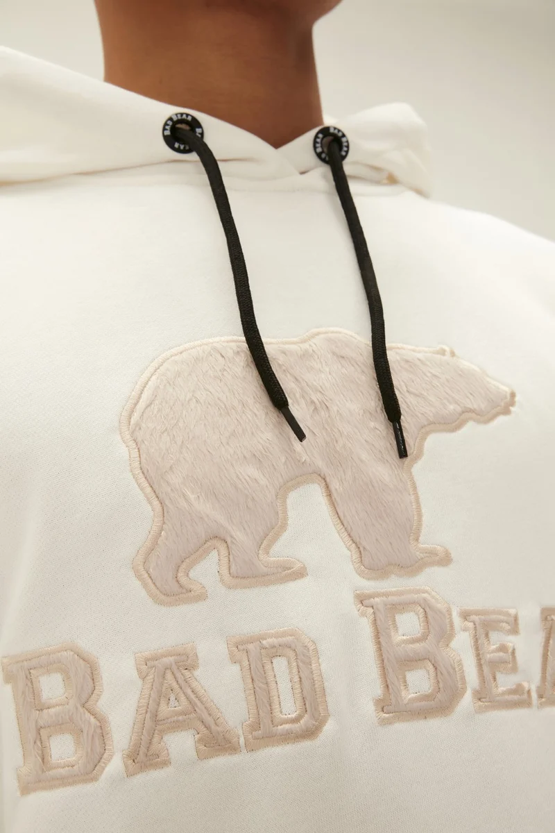 باد بير Brand Mens Off White Hoodie Sweatshirt