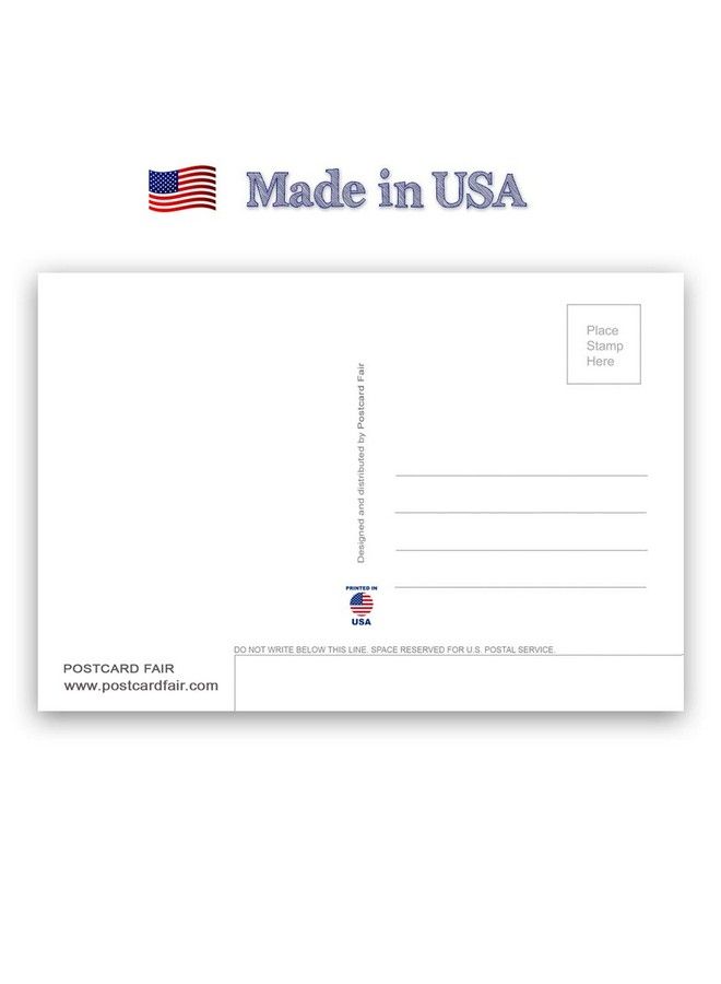 Postcard Fair Illinois State Facts Postcard Set Of 20 Identical Postcards. Post Cards With Il Facts And State Symbols. Made In Usa. - Image 3