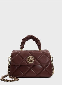 Duchess R Quilted Crossbody Bag