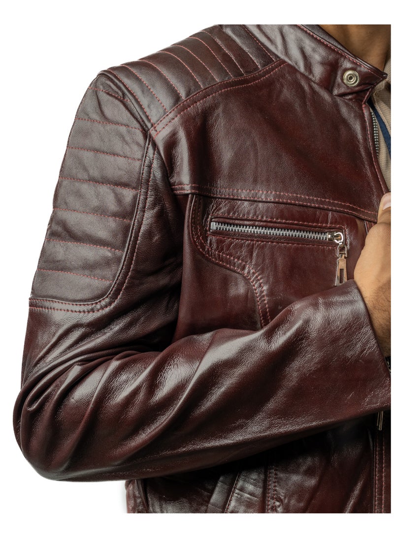 Premium Genuine Leather Jacket for Men  - Image 5