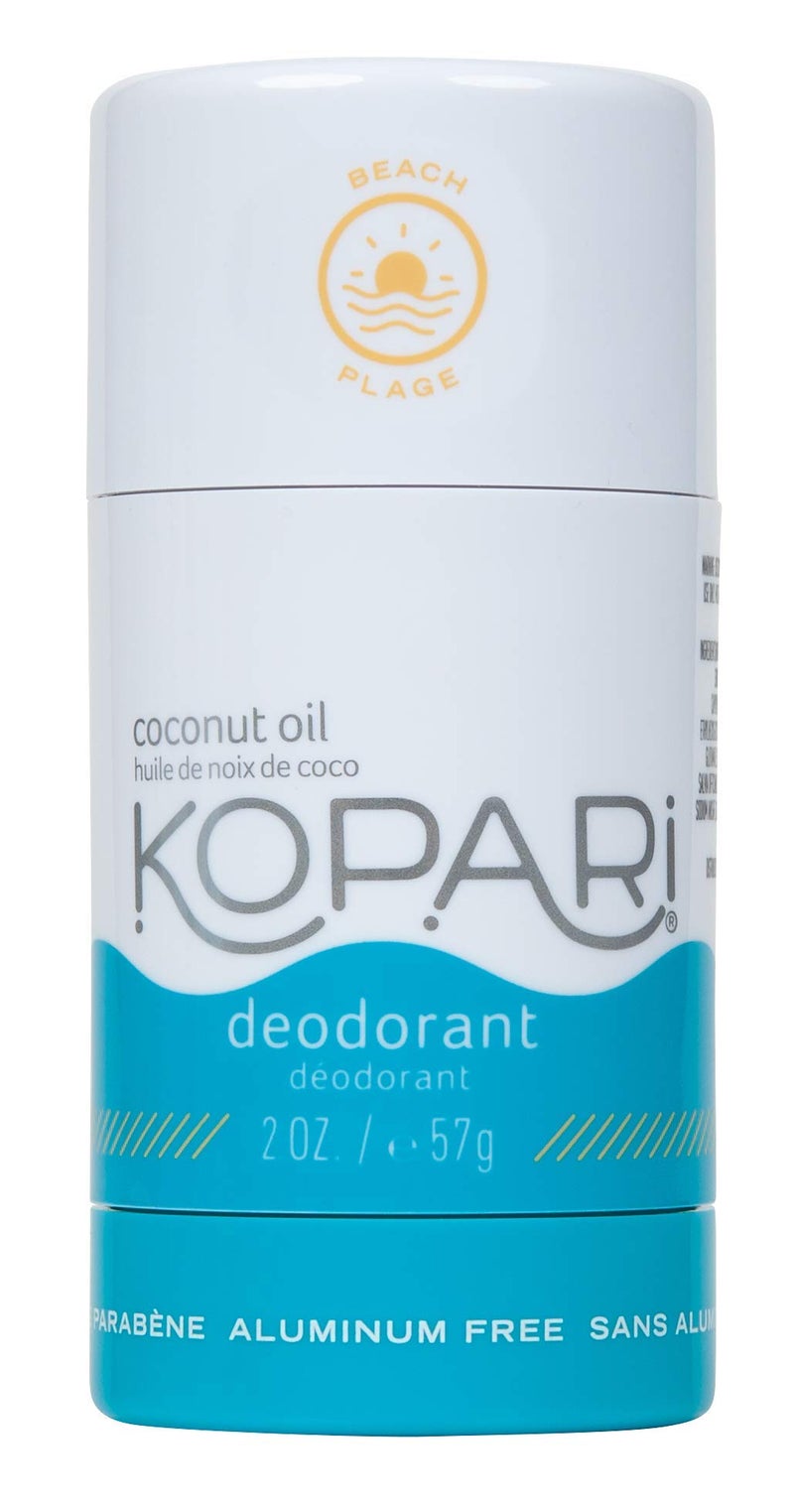 Kopari Kopari Aluminum Free Coconut Deodorant, Non Toxic & Clean Plant-Based, No Aluminum, Parabens or Baking Soda, Long Lasting Protection, Beach 2 oz - Image 1