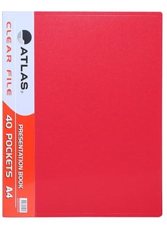 ATLAS File Presentation Book A4 40 Pockets Atcl012 (PACK OF 6)  - Image 3