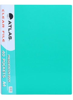 ATLAS File Presentation Book A4 40 Pockets Atcl012 (PACK OF 6)  - Image 4